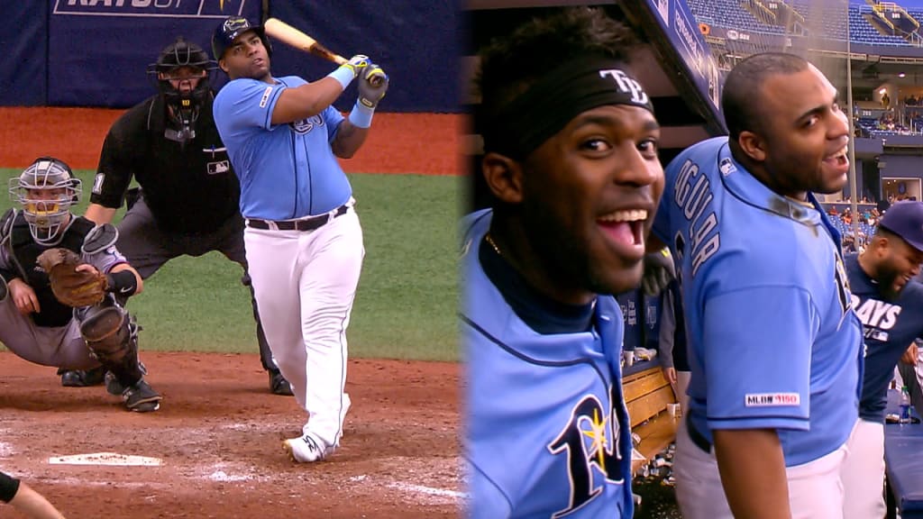 Aguilar da su 1er HR con Rays