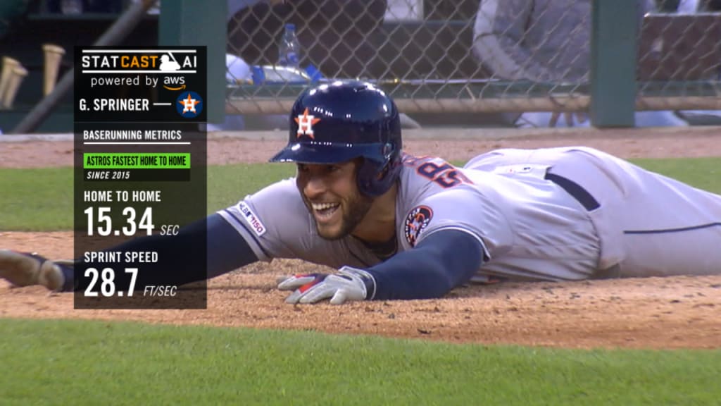 Statcast: Jonrón de Springer
