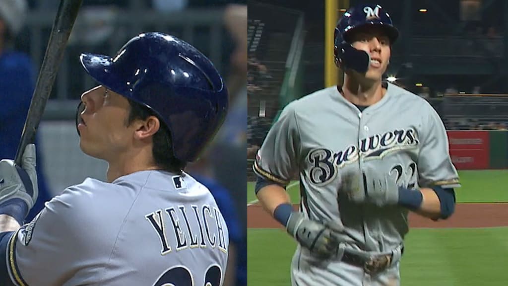 Yelich pega 4 hits, 2 HR