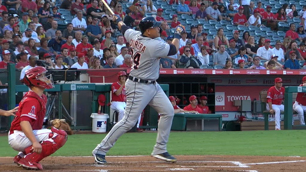 Jonrón solitario de Cabrera