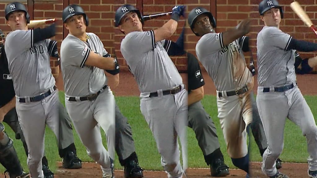 Cinco HRs de los Yankees en Baltimore