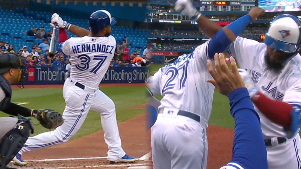 Hernández dispara bambinazo al central