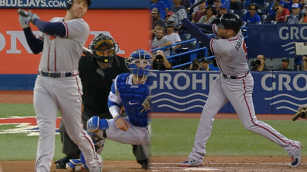 Freeman impulsa 2 vs. Azulejos