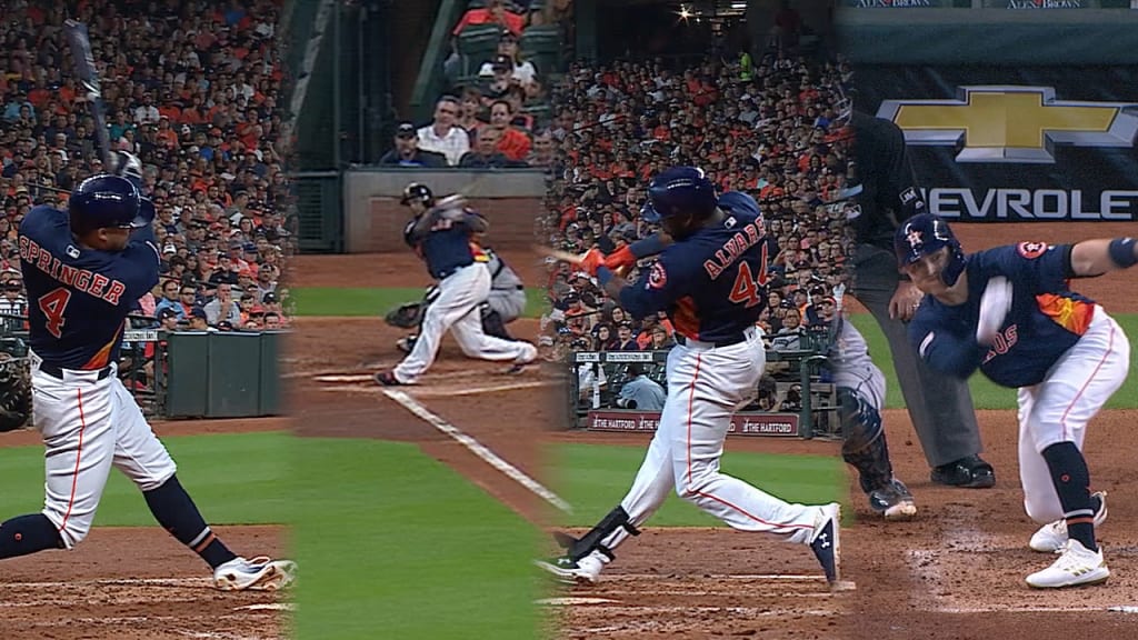 Astros anotan 9 en el 3ro