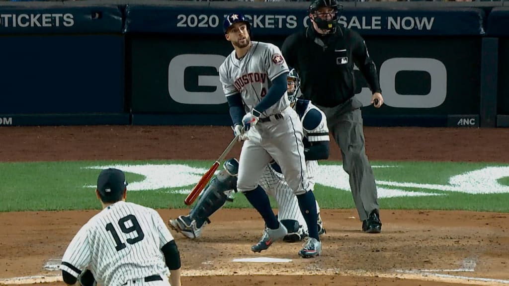 Springer dispara HR de 3 carreras