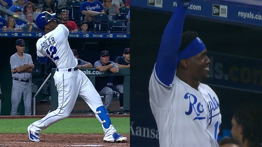 Soler fija nueva marca de HR en K.C.
