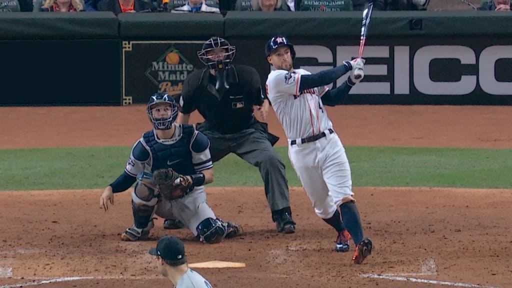 Jonrón solitario de Springer