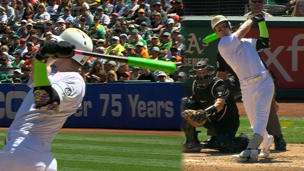 Canha pega par de HR contra Gigantes