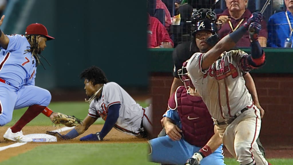 Acuña pega HR y roba dos bases