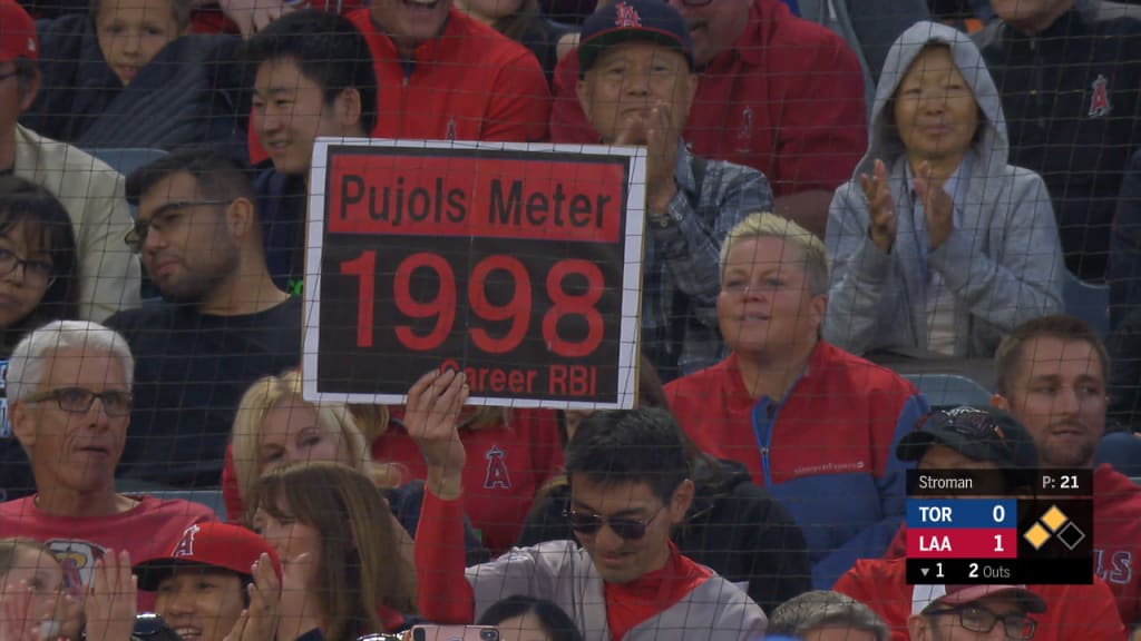 Pujols llega a 1,998 impulsadas