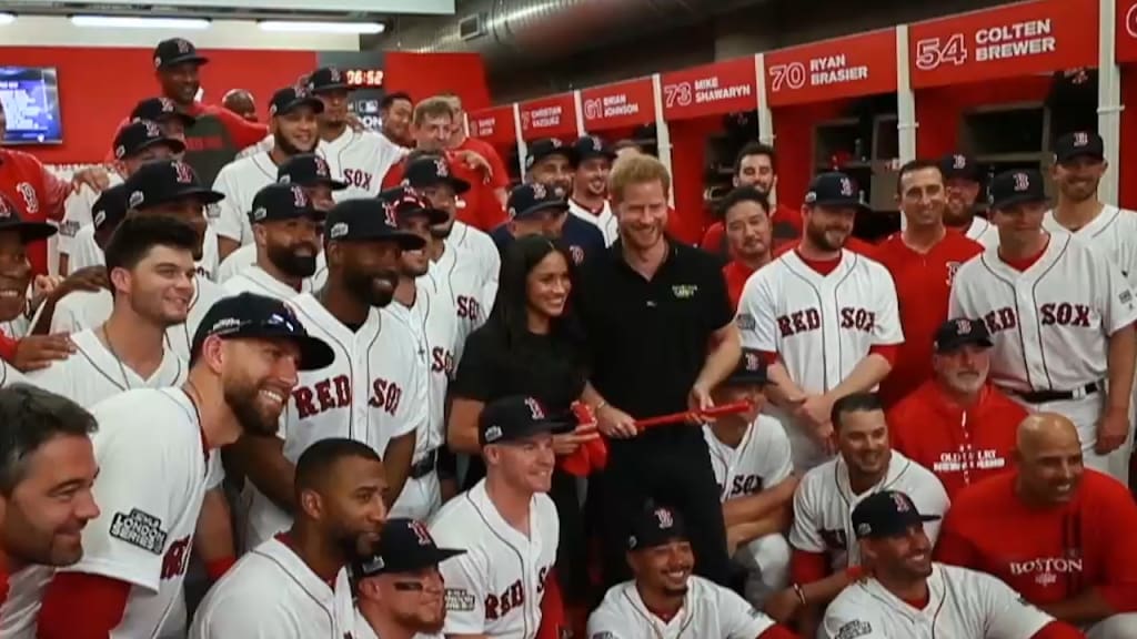 Red Sox and Royal Family meet