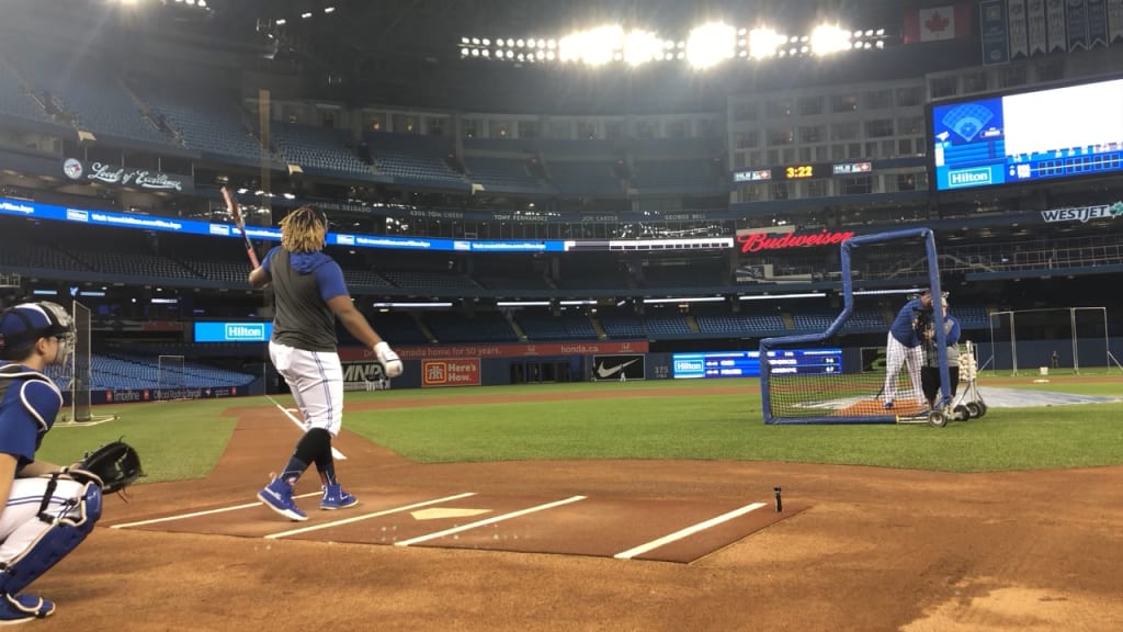 Vlad Jr. practica para el Festival de HR