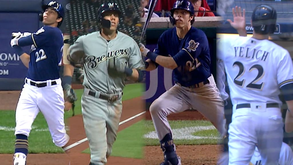 Yelich's 44 homers in 2019