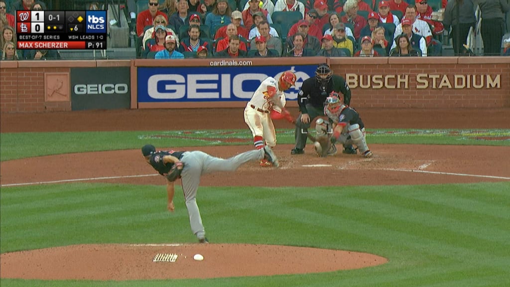 Scherzer no cede hits en 6 entradas