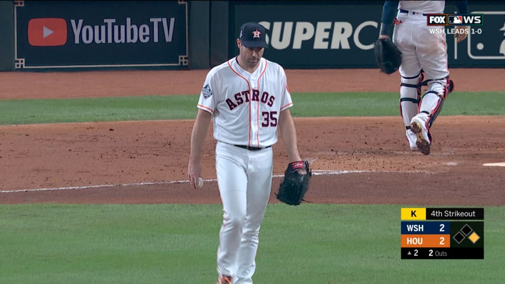 Verlander pone marca de K en postemporada