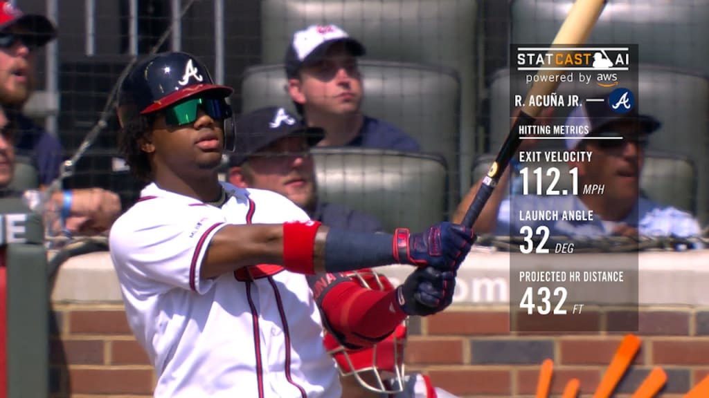 Statcast: 40mo HR de Acuña Jr.