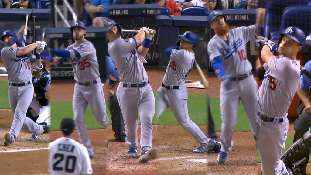 Dodgers conectan 6 jonrones