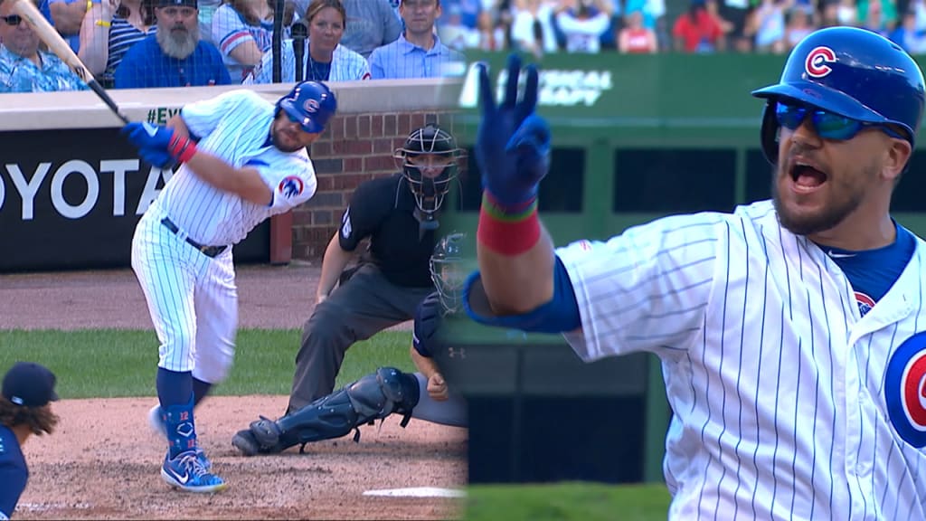 Schwarber empuja tres con un triple