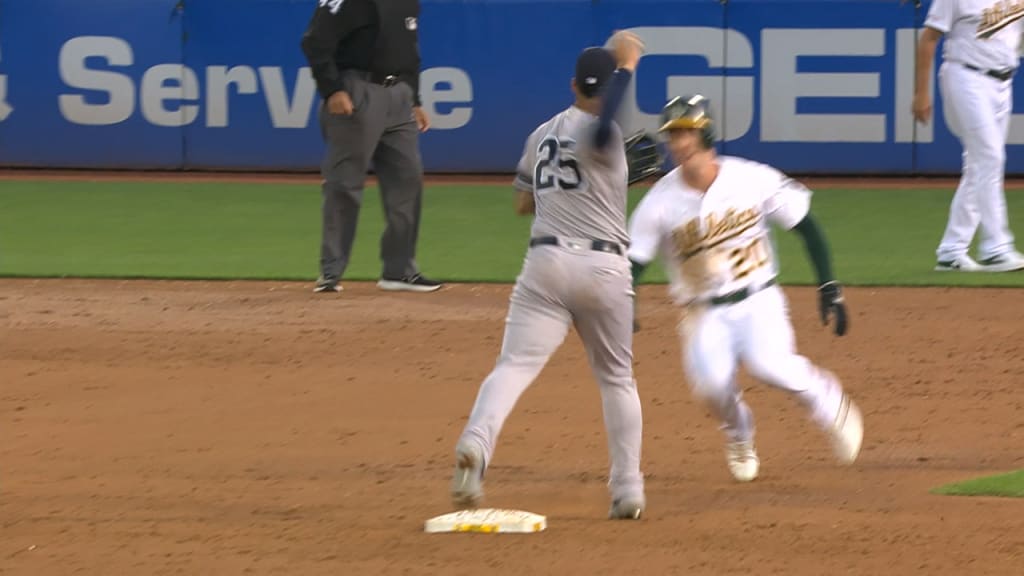 Chapman anota tras error