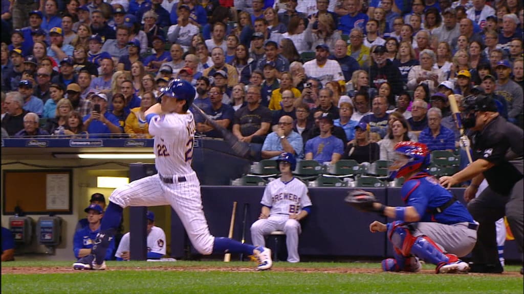 Bombazo de 3 carreras de Yelich 