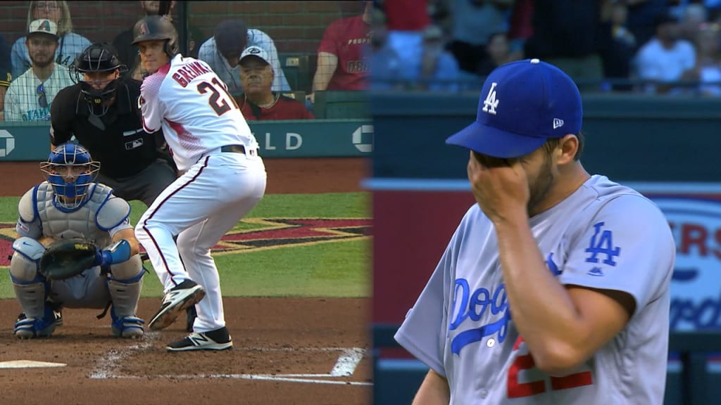 Greinke pega HR vs. Kershaw