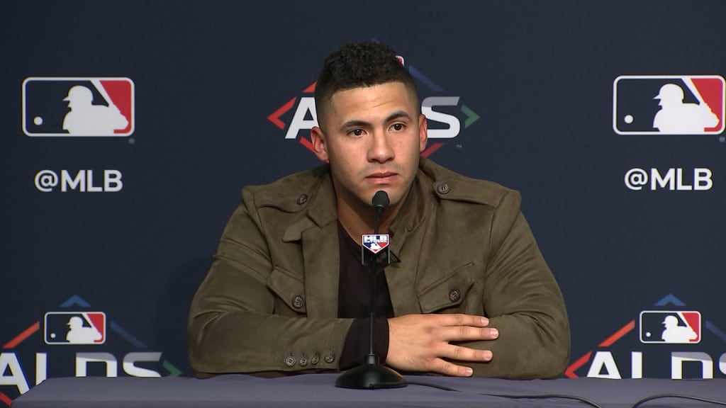 Gleyber sobre su batazo