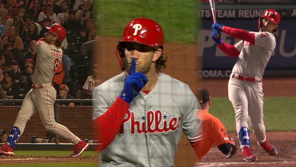 Harper pega 2 HR en triunfo