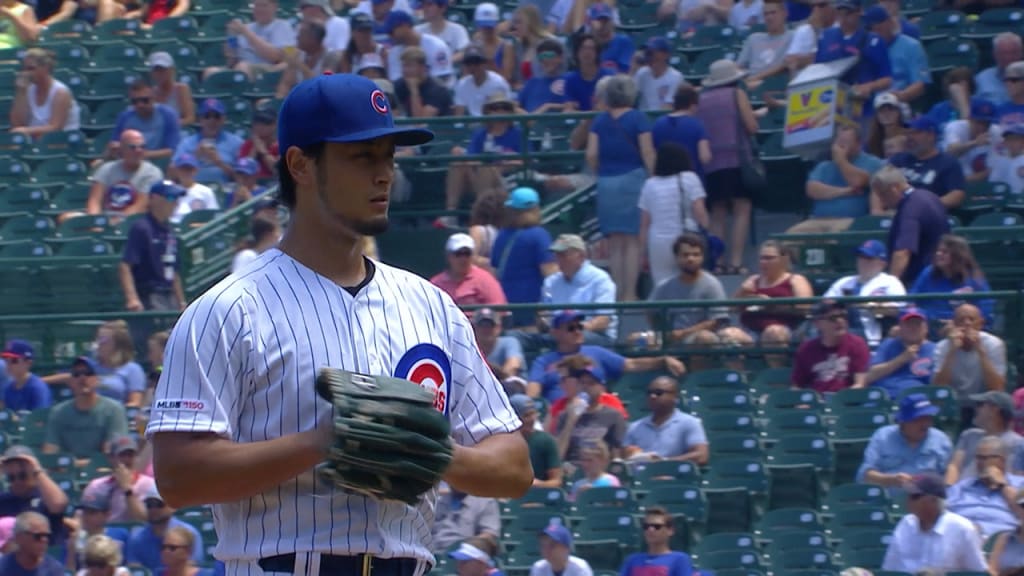 Darvish logra 1er triunfo en Wrigley