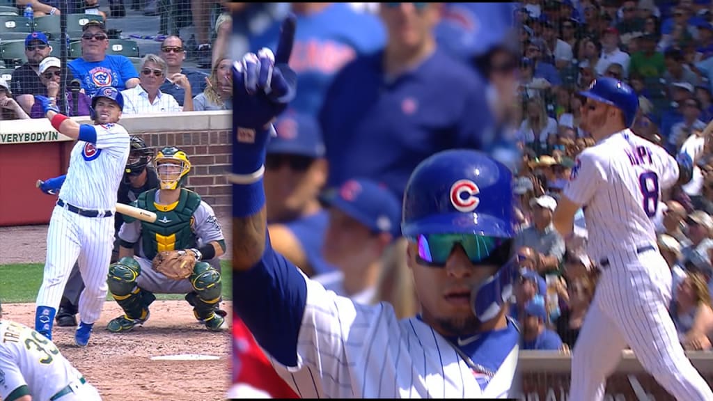 Cachorros castigan a Oakland con 10 carreras