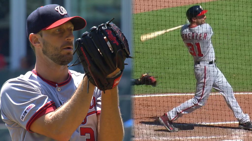 Scherzer maniata a Bravos a una carrera y dos hits