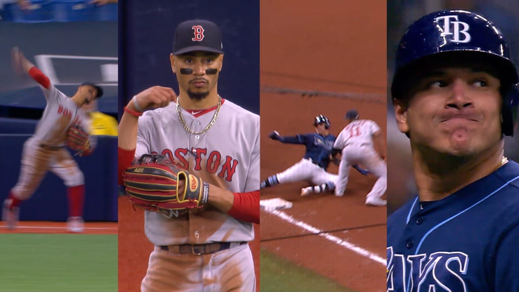 Must C: Betts suelta un láser a 3ra base