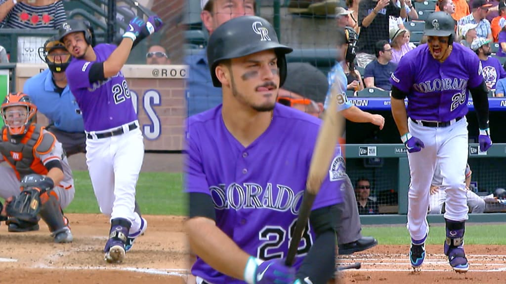 Arenado dispara 2 HR vs. Gigantes