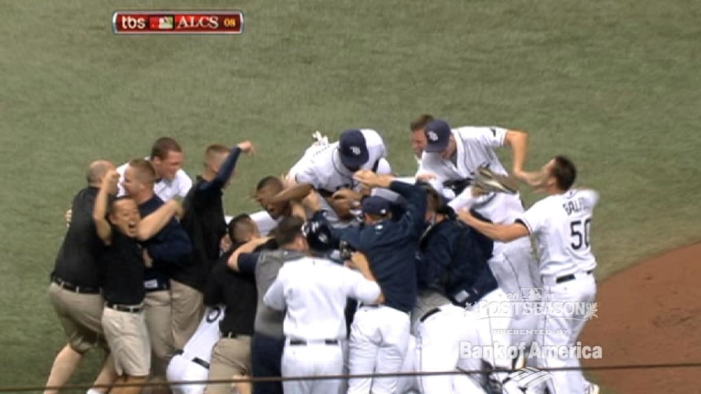 Rays win AL pennant in 2008