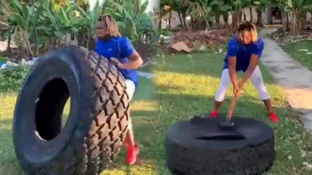 Vlad Jr. aclara los comentarios de sus ejercicios