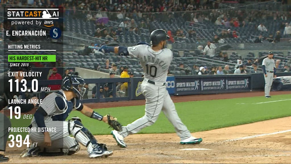 Statcast: HR solitario de Edwin