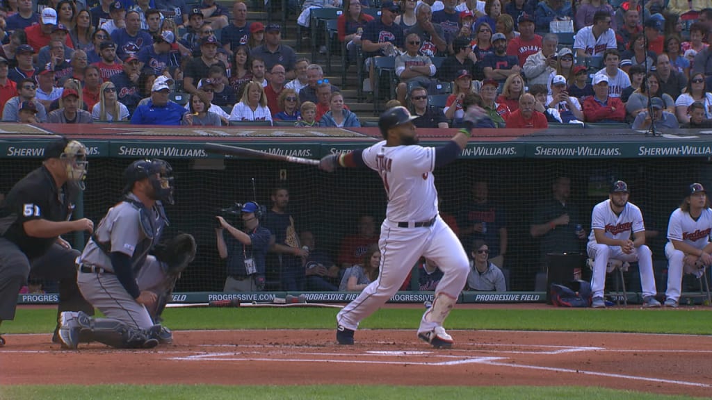 Jonrón de 2 carreras de Santana