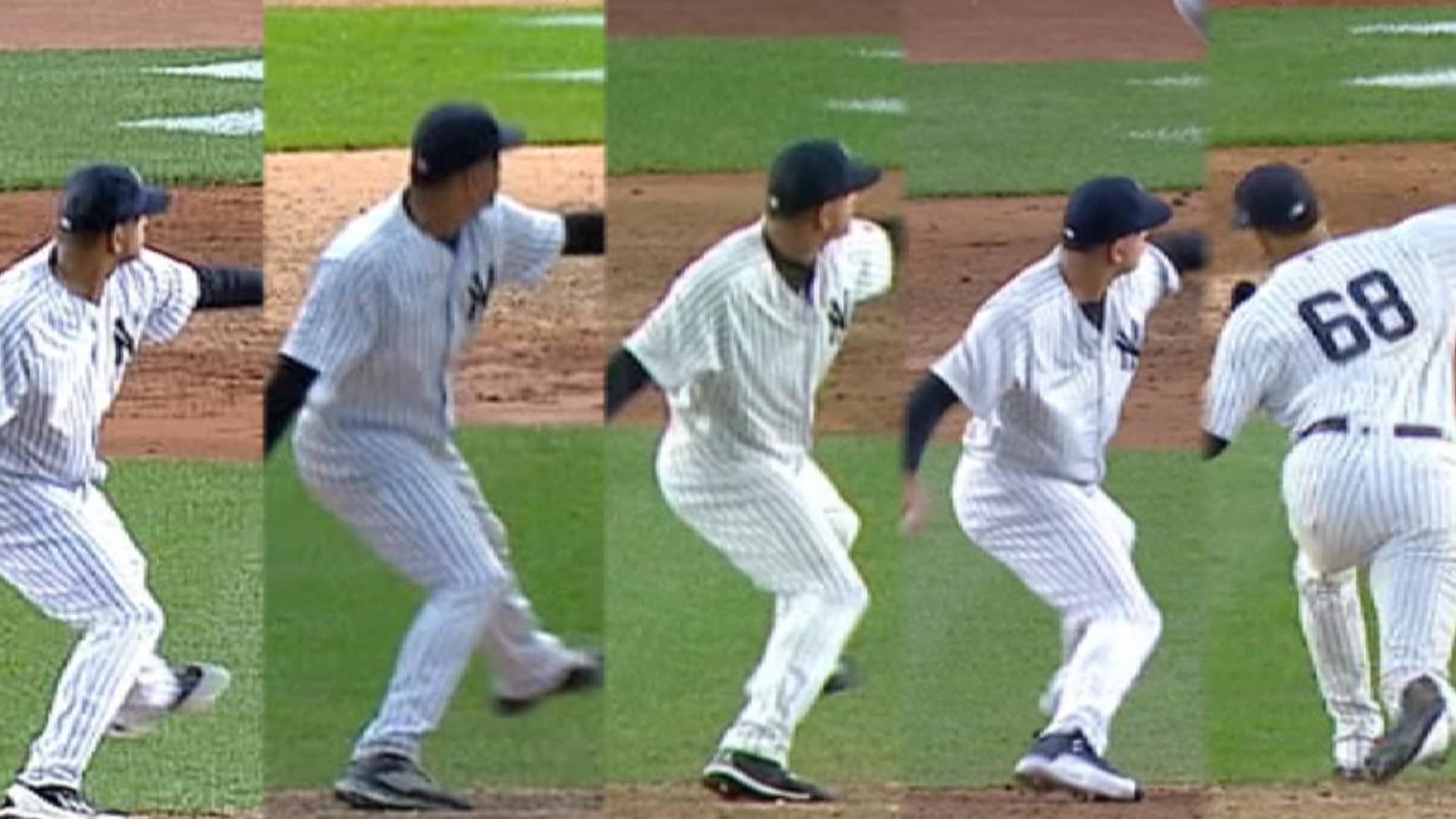 Betances K's 100 in 5 straight