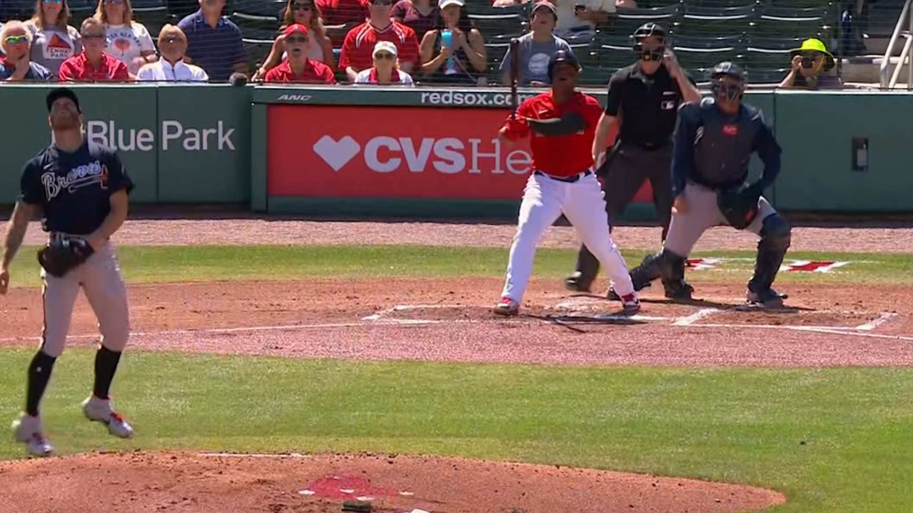 HR de dos carreras de Rafael Devers