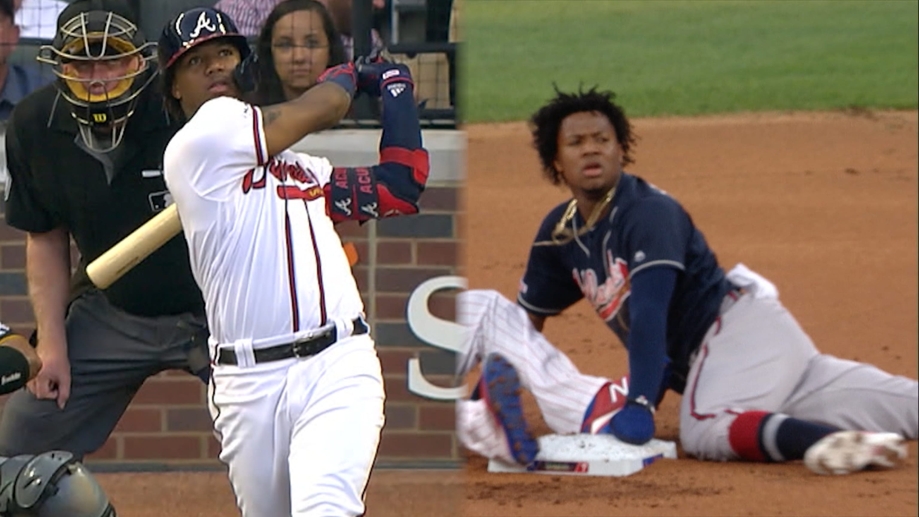 Los 41 HR y 37 estafadas de Acuña