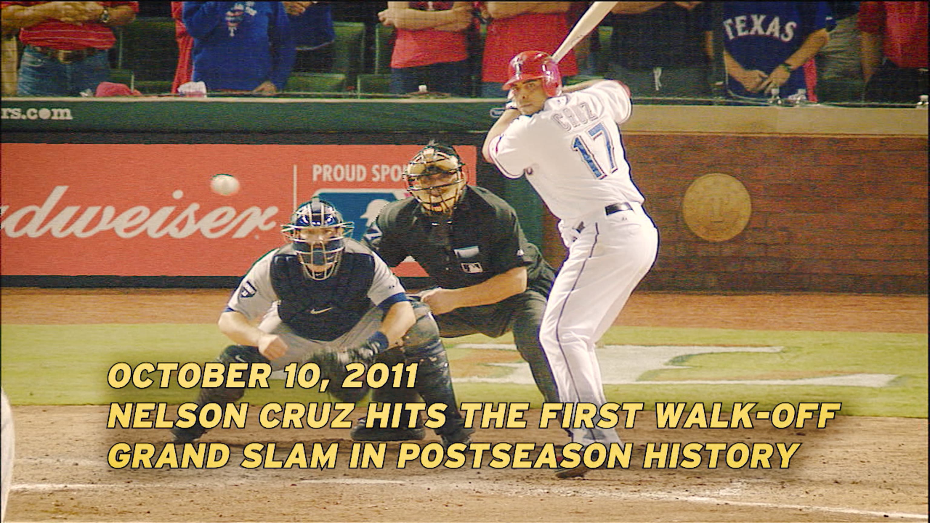 Recordando el grand slam de Cruz