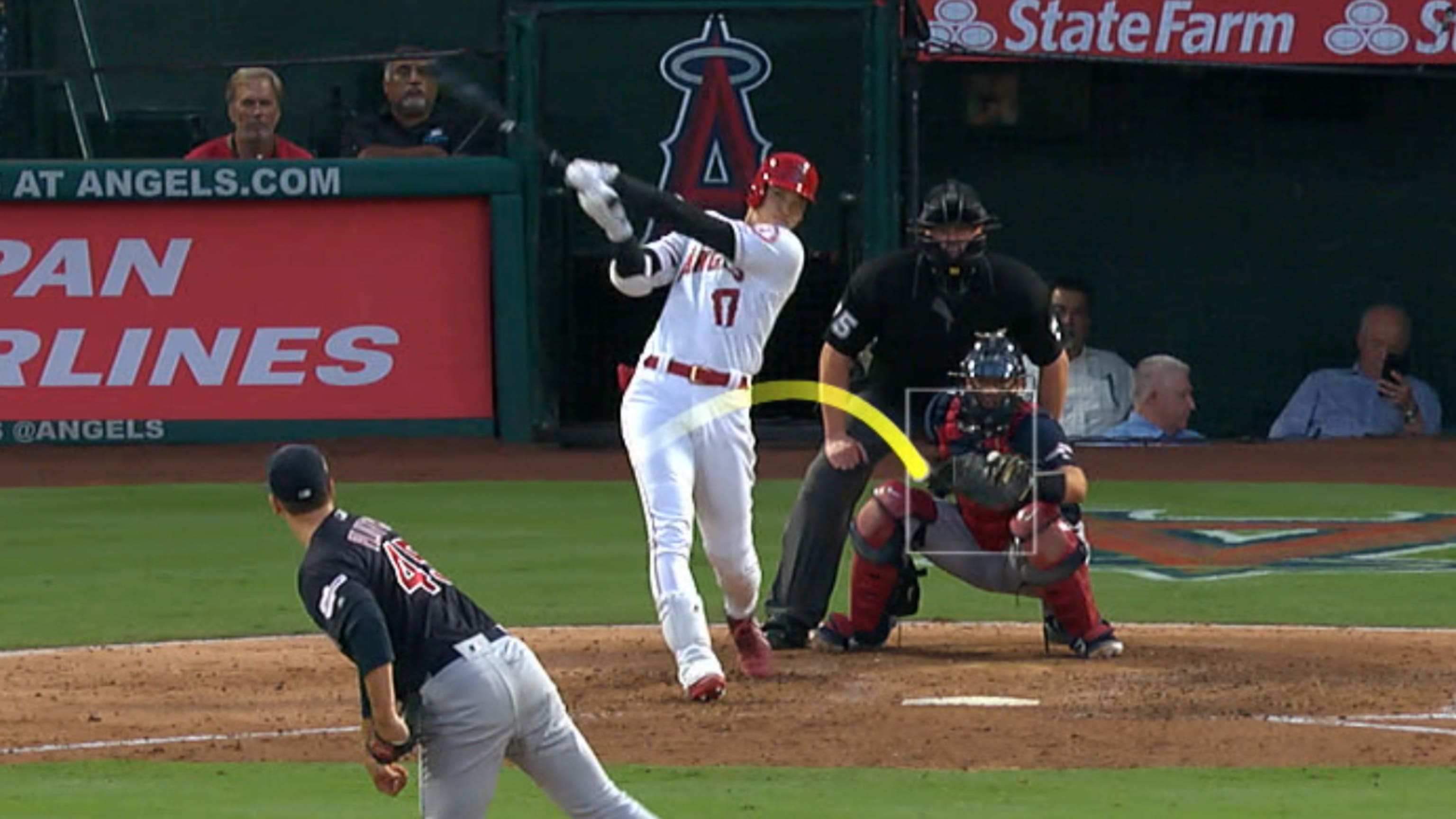 Ohtani pega HR solitario