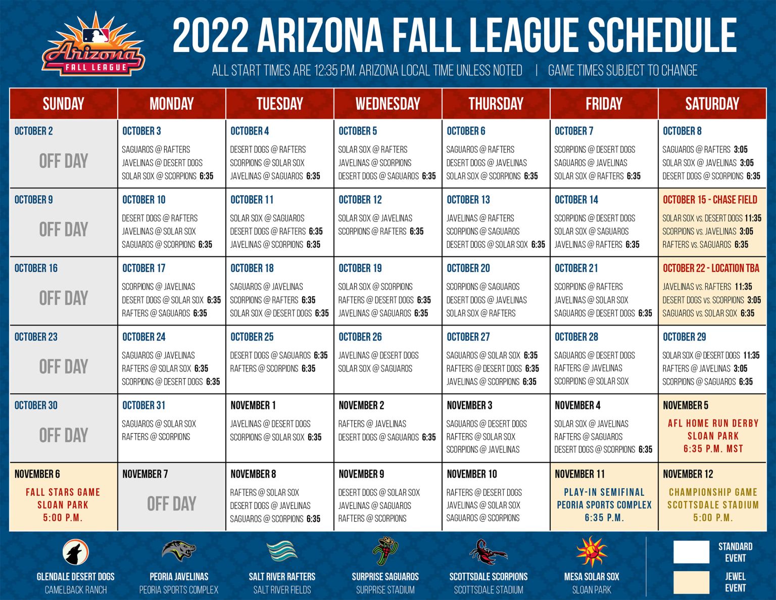 Spring Training Schedule Sloan Park Chicago Cubs