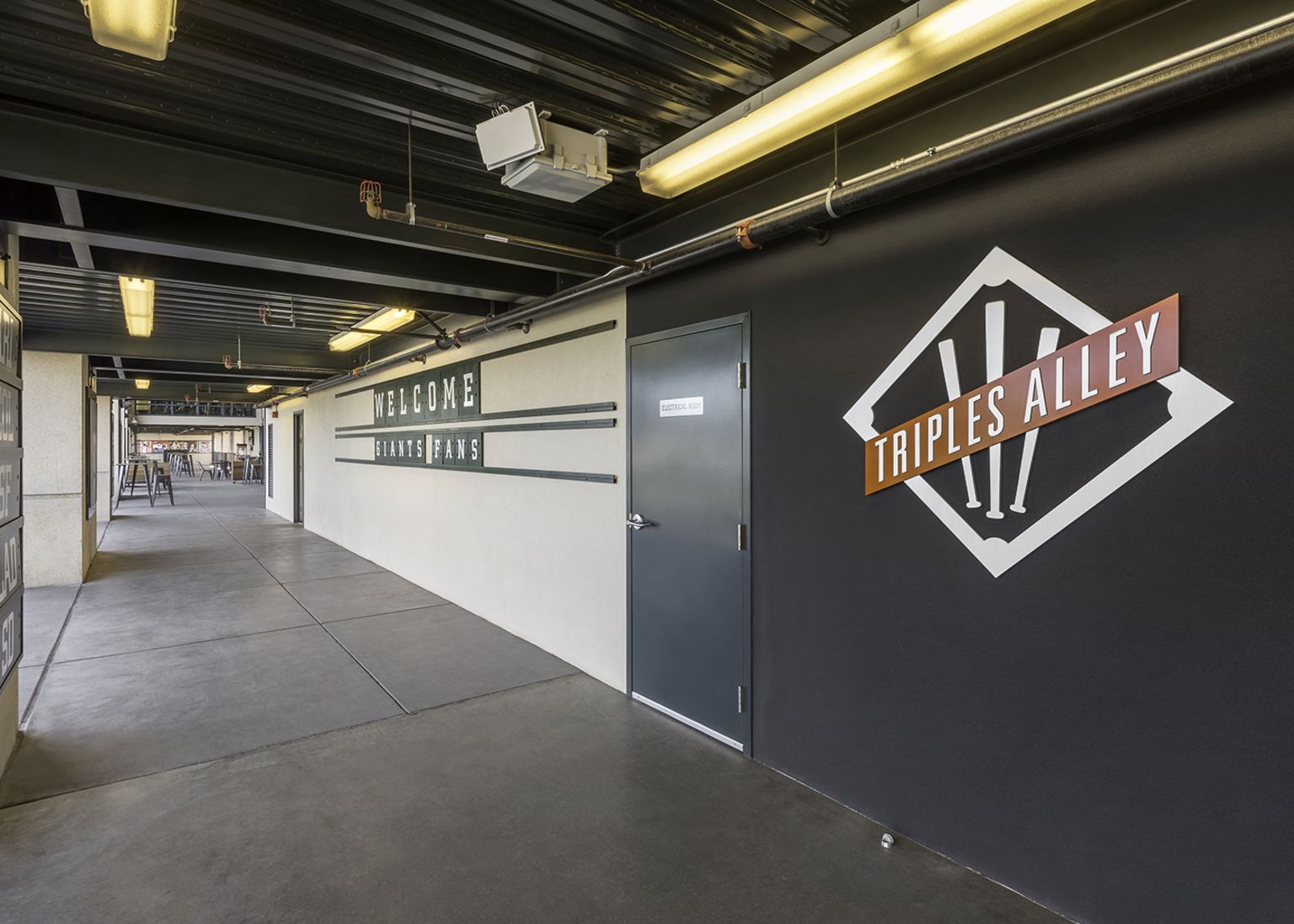 SF Giants on NBCS on X: Triples Alley will remain Triples Alley, but with  a few updates. @PavlovicNBCS has the latest on some of Oracle Park's  alterations:   / X