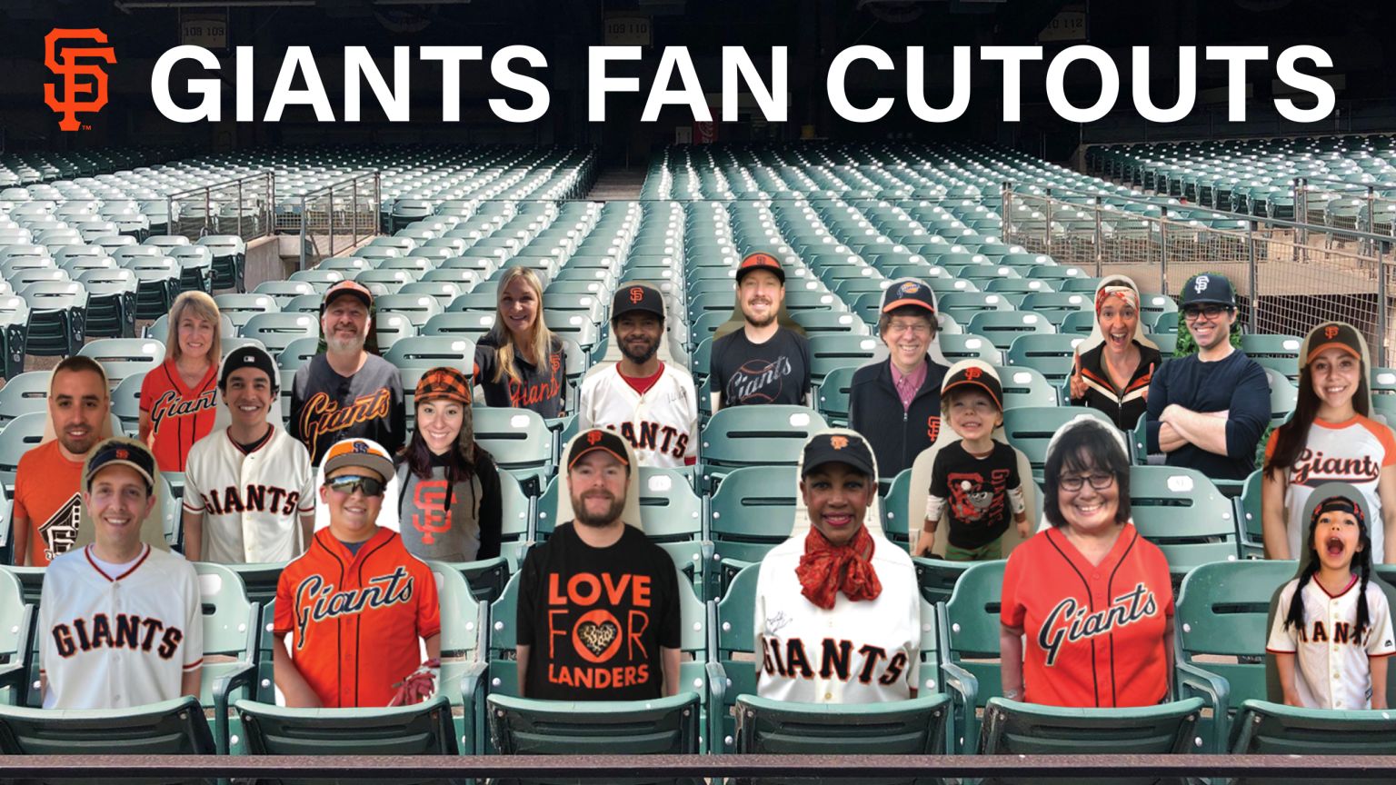 Giants Fan Cutouts | San Francisco Giants