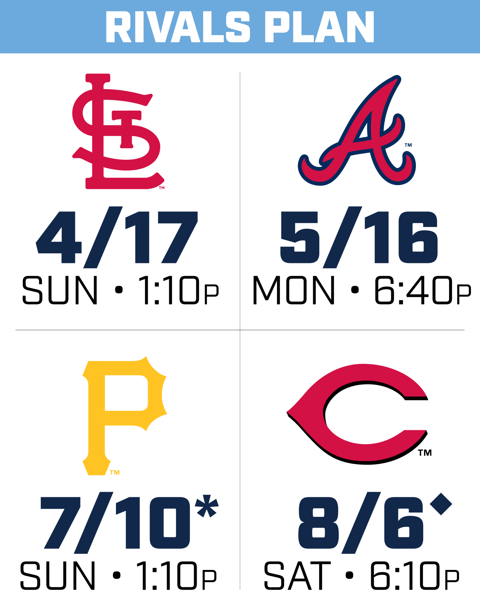 4Packs Milwaukee Brewers