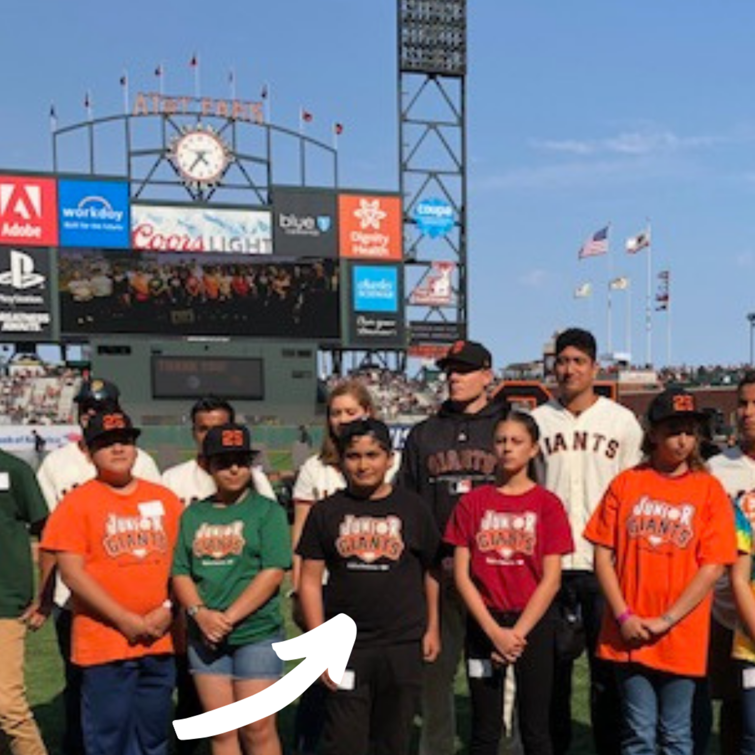 Bruce Bochy's grandson steals Giants' pregame show