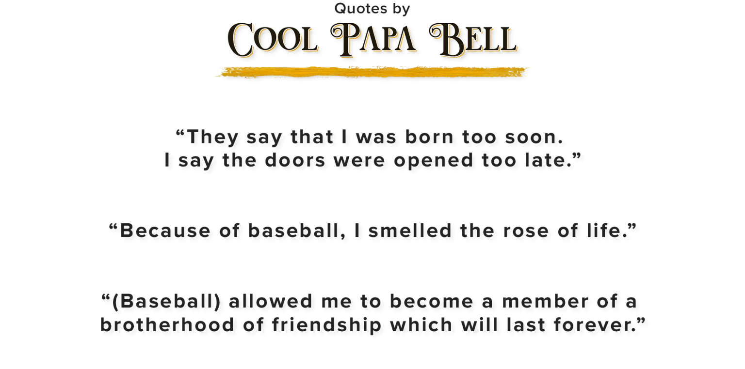 Cool Papa Bell, Biography, Stats, & Facts