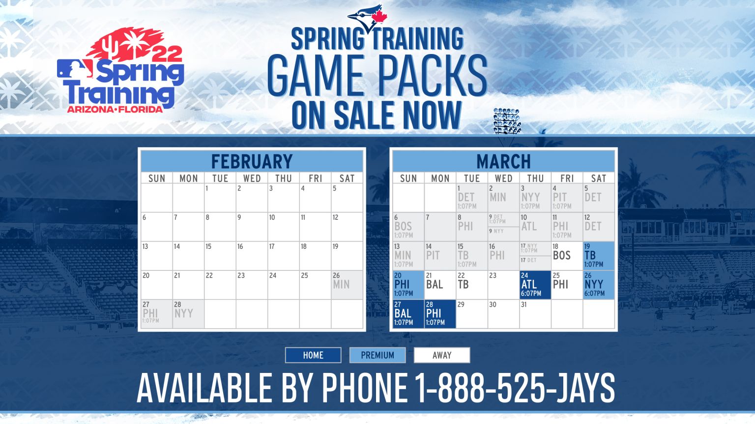 Toronto Blue Jays Spring Training Group Tickets Toronto Blue Jays