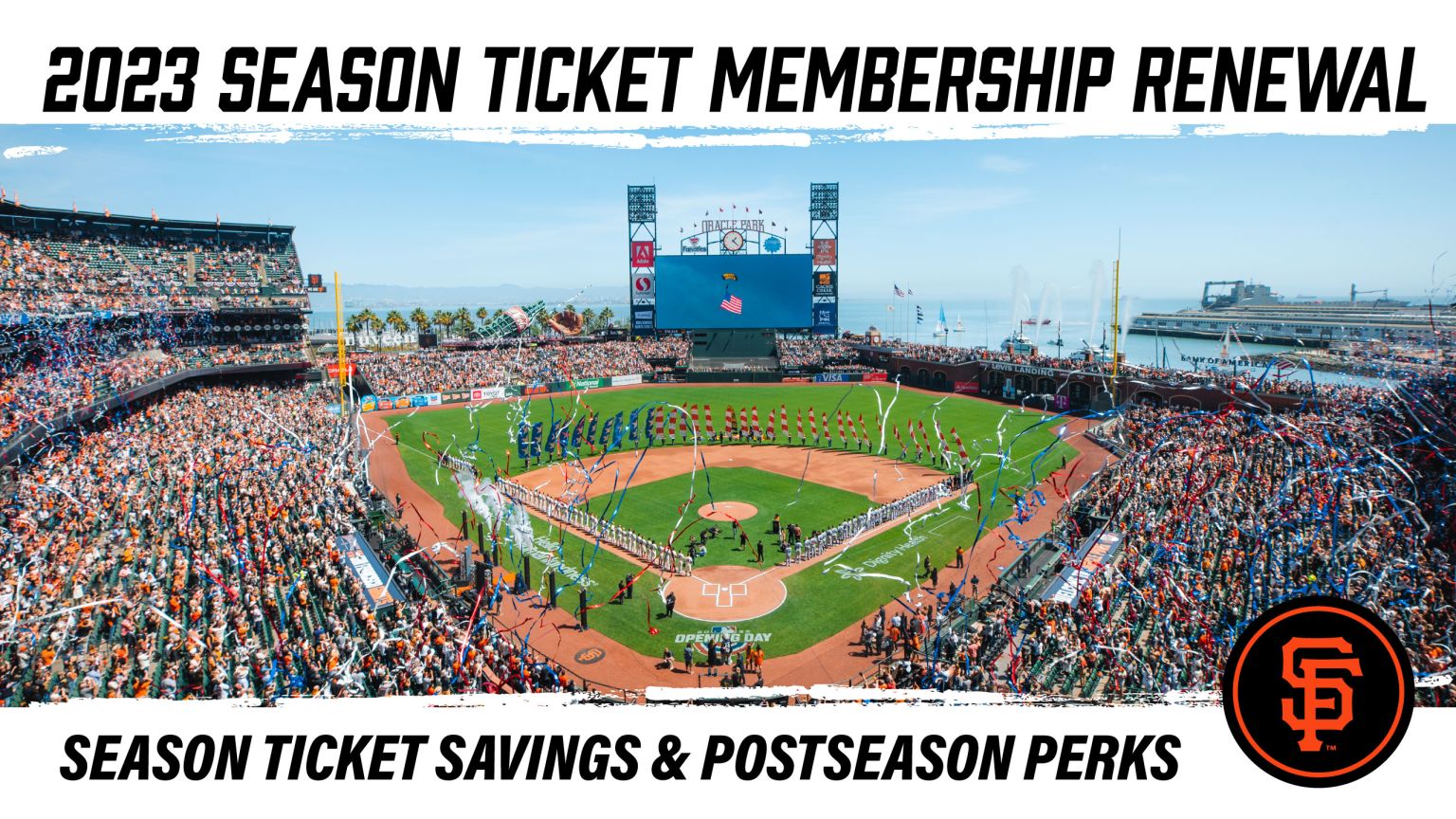 2023 Season Ticket Early Renewal San Francisco Giants