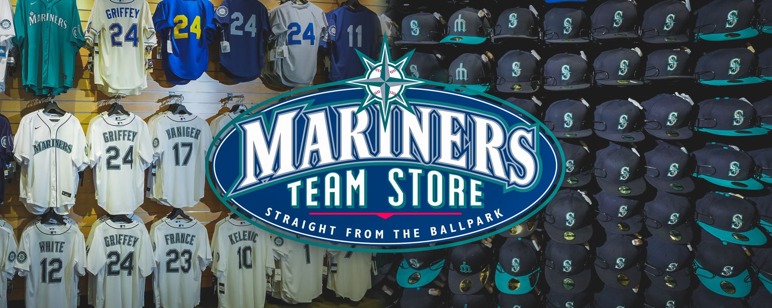 Talkin' Baseball on X: The Mariners team store has an entire rack  dedicated to Blue Jays gear for this weekend's upcoming series (via  @MarinerMuse)  / X